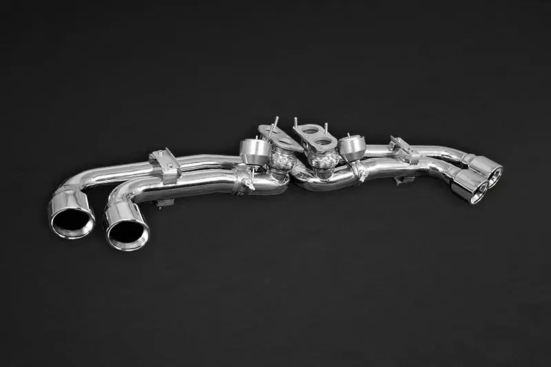 Capristo Exhaust Tips For Oem Muffler/ System - Ferrari F430 1
