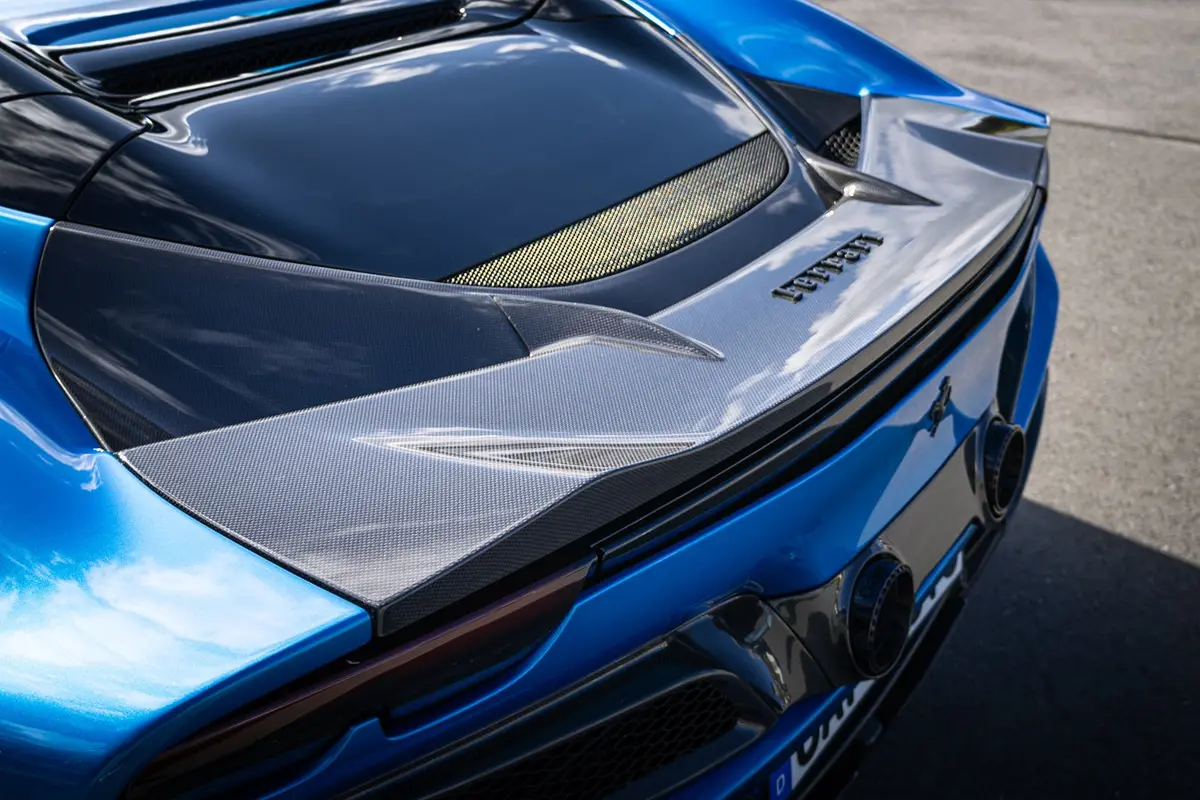 Capristo Carbon Fiber Rear Spoiler - Ferrari 296 1