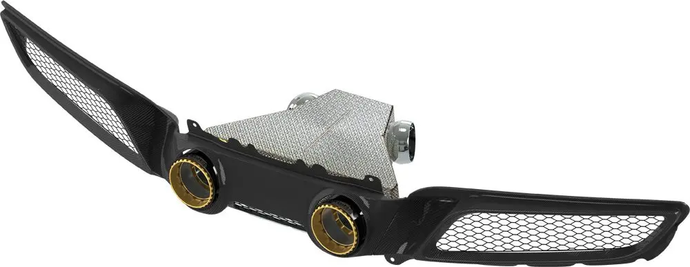 Capristo Carbon Fiber Twin Tailpipe Conversion (Oem/Capristo) - Ferrari 296 2