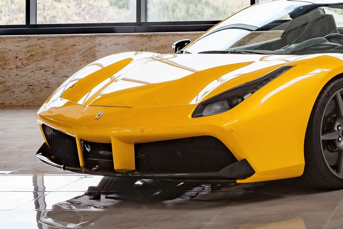 Capristo Carbon Fiber Front Spoiler - Ferrari 488 1