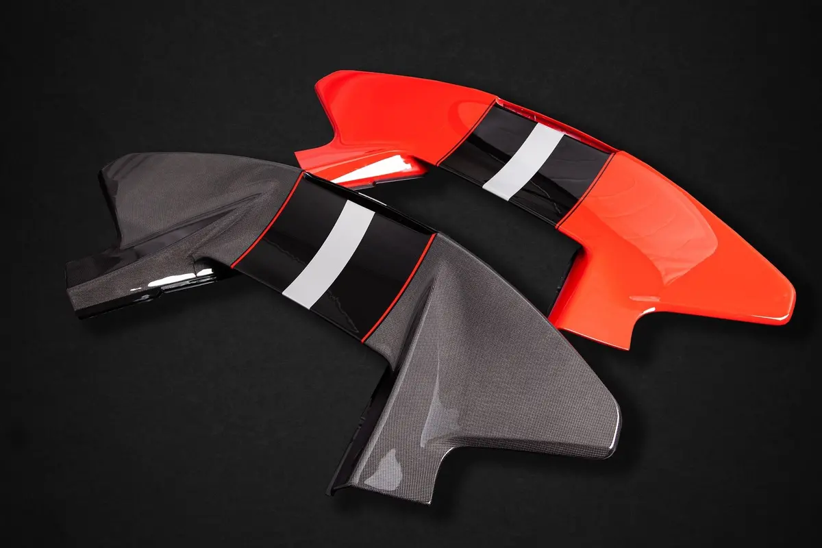 Capristo Carbon Fiber Rear Wing - Ferrari 488 Pista (Coupe) 2