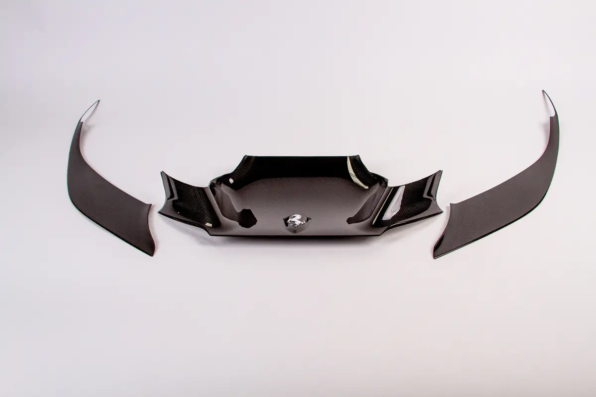Capristo Carbon Fiber Front Spoiler - Ferrari F8 2