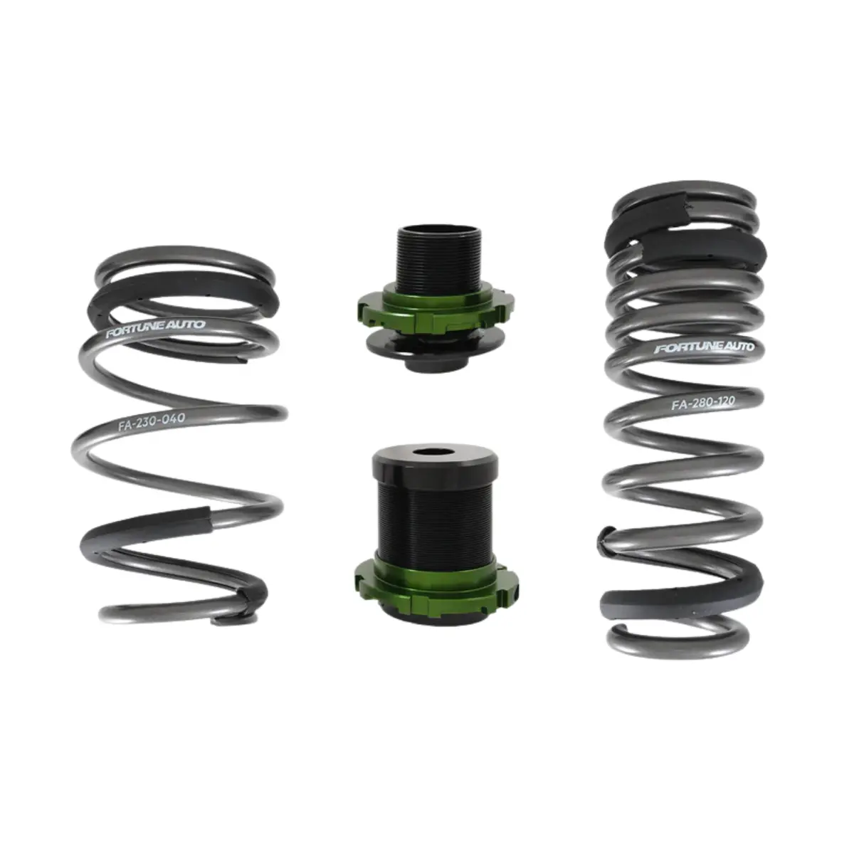 Fortune Auto Gr Supra Variable Height Lowering Springs 1