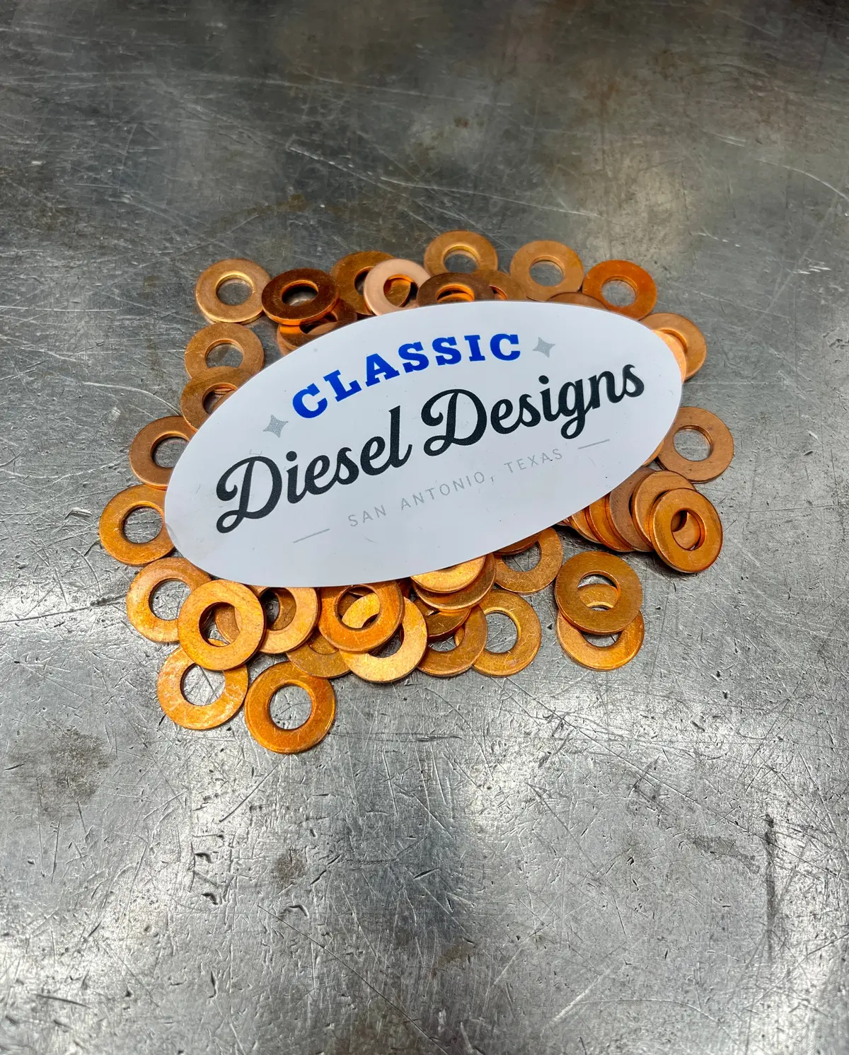 6.9/7.3 Idi Oem Injector Copper Washers 1
