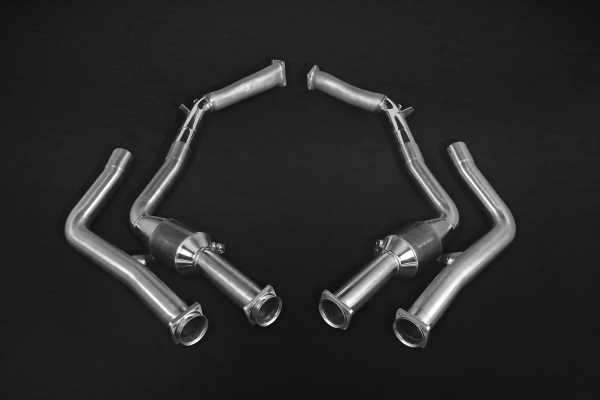 Capristo 250 Cell Sport Cat Downpipes - Mercedes Amg G63 (W463a) 1