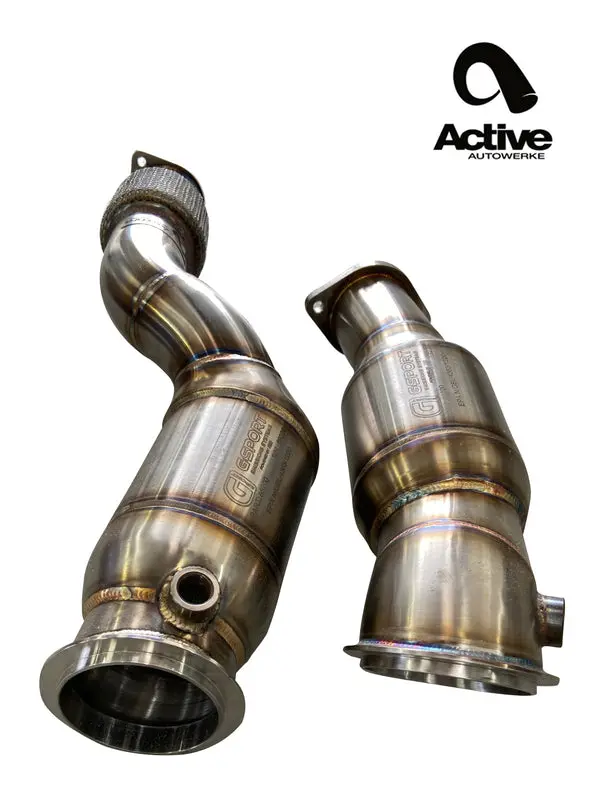 Active Autowerke Downpipes With Aflow Cats – G87 M2 | G80 M3 | G82 M4 (S58) 2