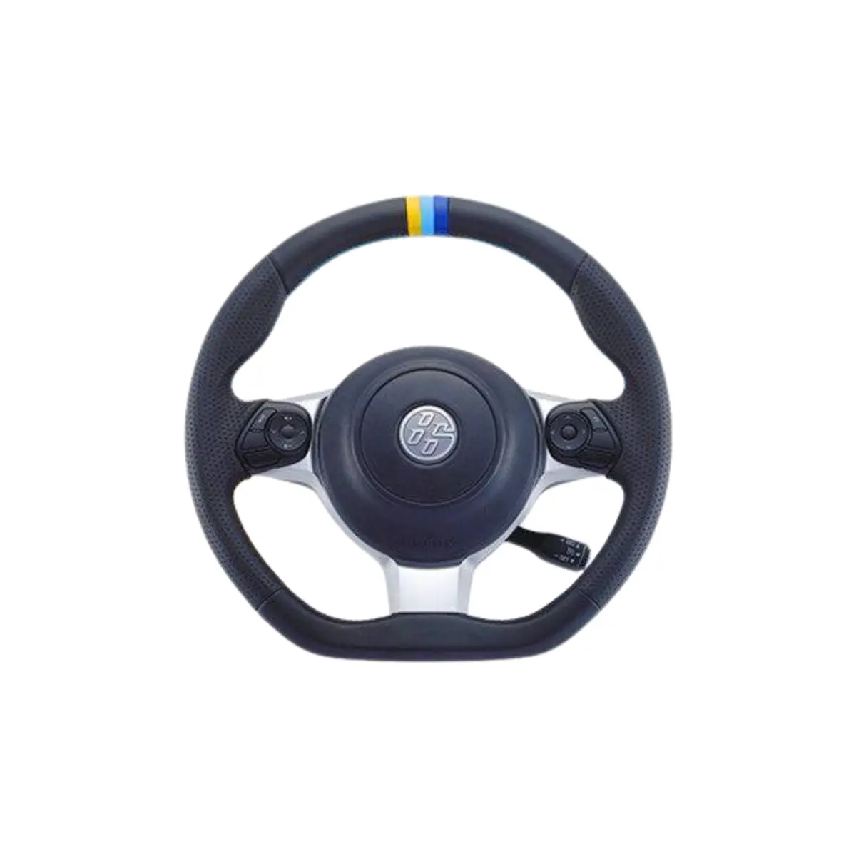 Greddy Gr86 / Brz All-Leather Steering Wheel W/ Trust 3 Colored Stitching 1