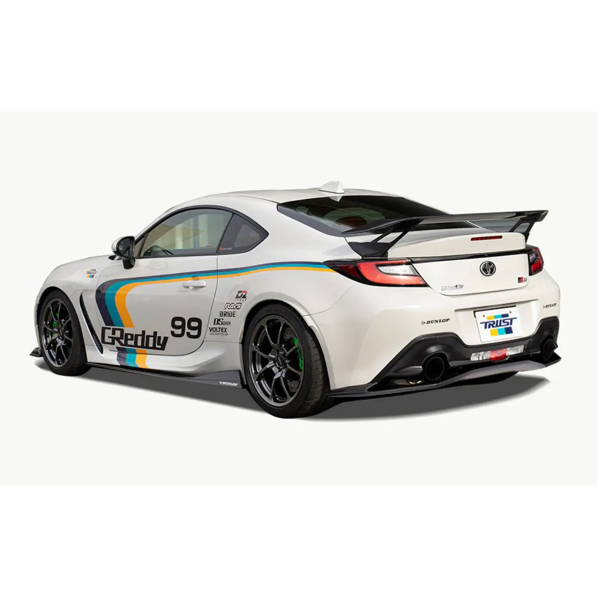 Greddy X Voltex Gr86 / Brz Rear Wing Cfrp 1