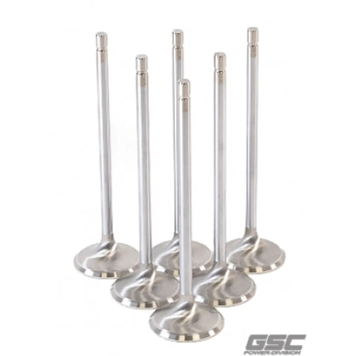 Gsc Power-Division Gr Corolla G16e-Gts 32.8Mm Head (Std) Chrome Polished Intake Valves - Set Of 6 - Gsc2192-6 1