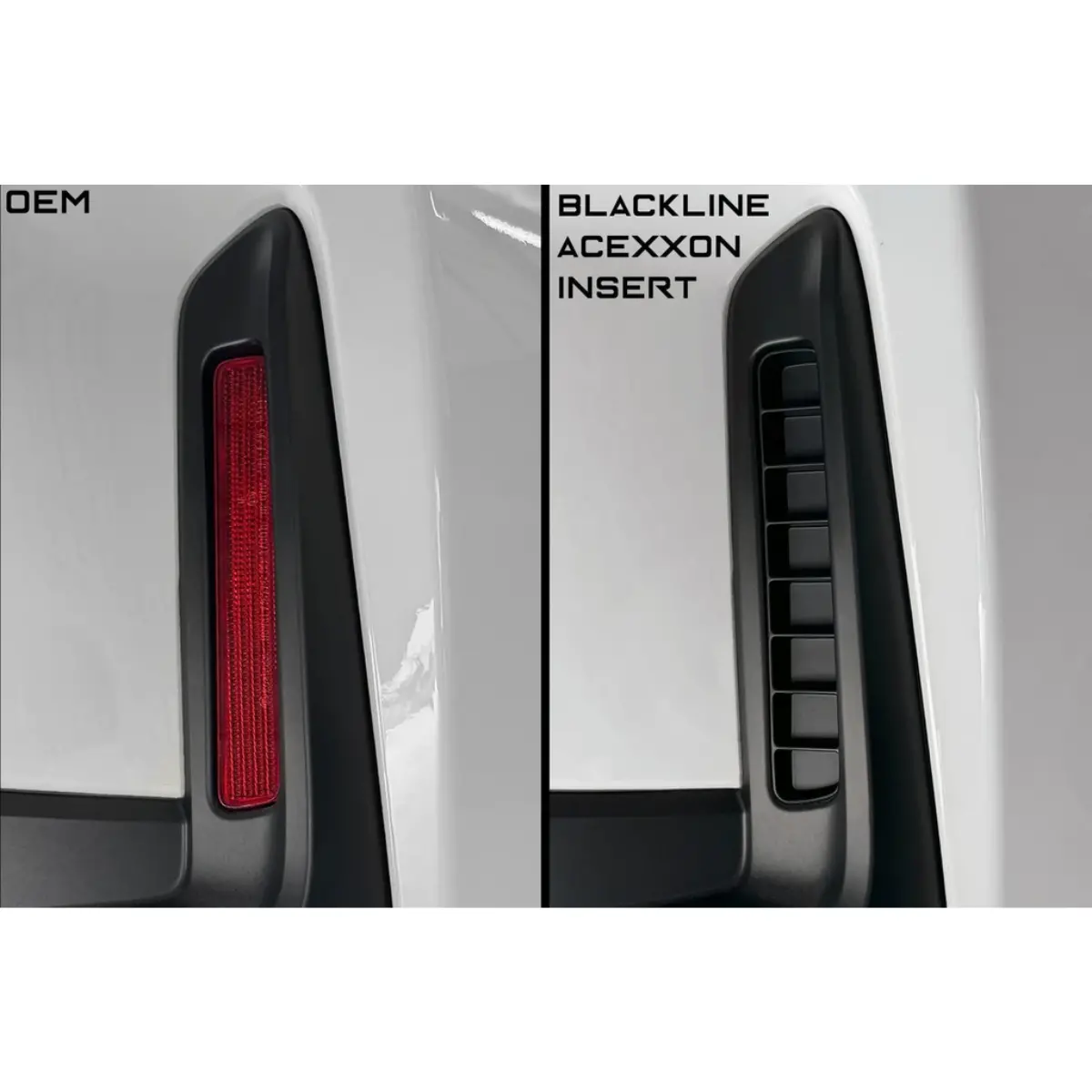 Goldenwrench Blackline Performance Gr Corolla Acexxon Rear Reflector Insert Set 1