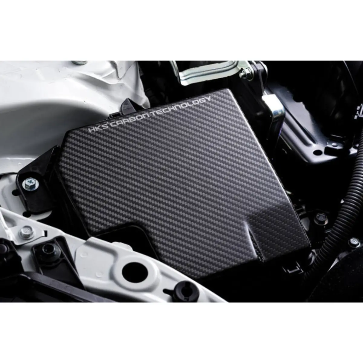 Hks Gr86 / Brz Dry Carbon Fuse Box Cover 2