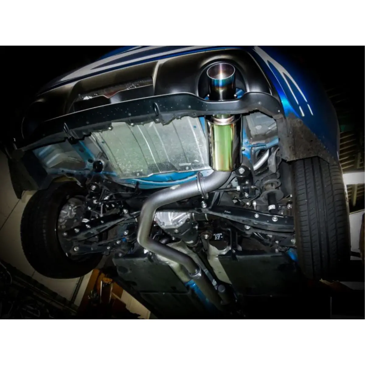 Hks Gr86 / Brz Hi-Power Single Racing Version Catback Exhaust 2