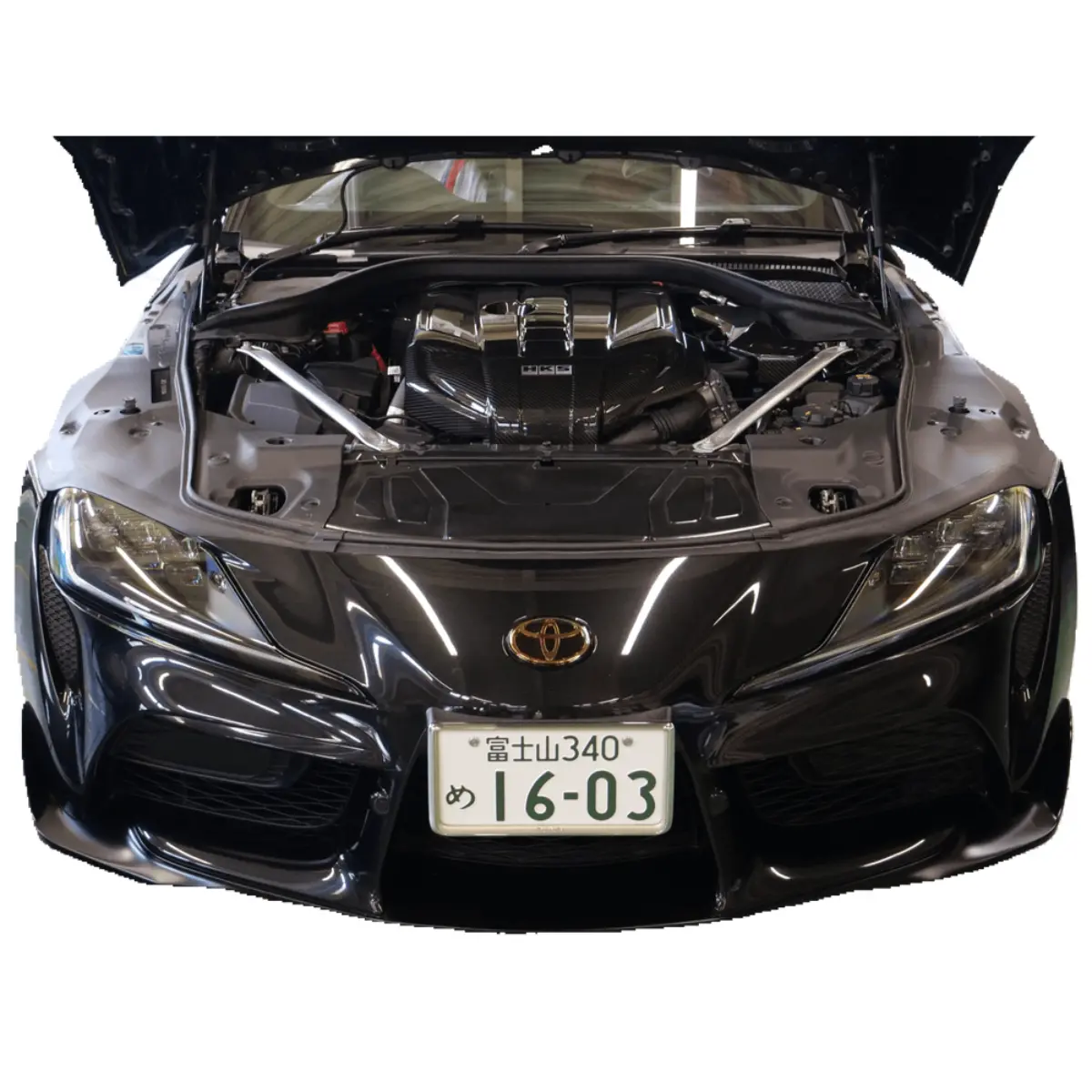 Hks Gr Supra Carbon Engine Cover 1