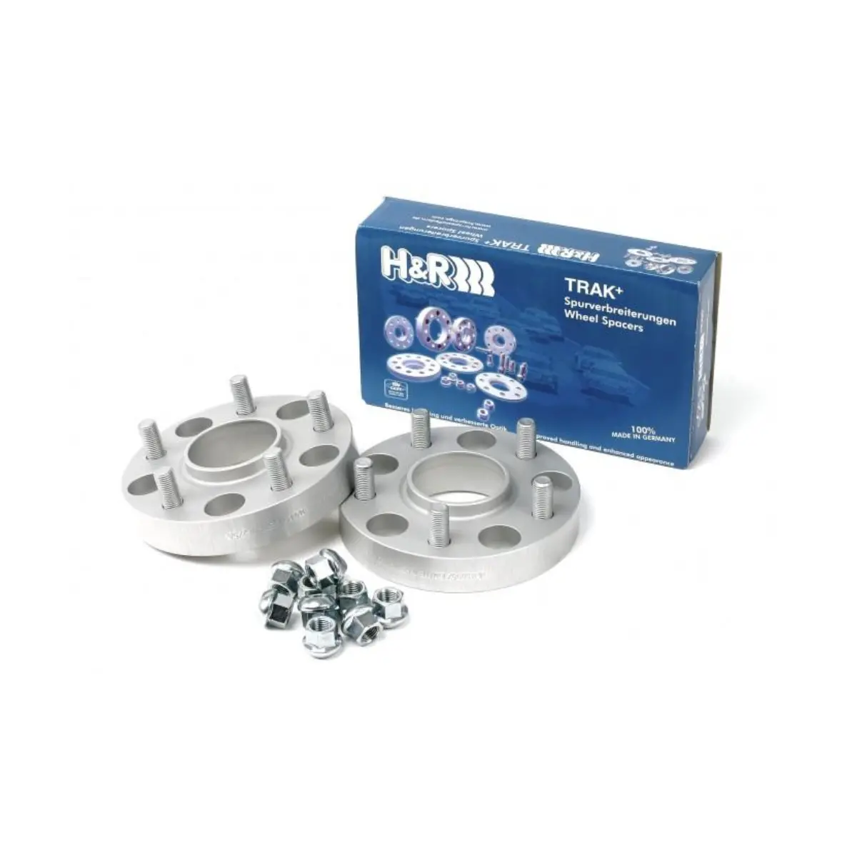 H&R Gr86 / Brz Trak+ Bolt-On Hub Centric Wheel Spacers 1