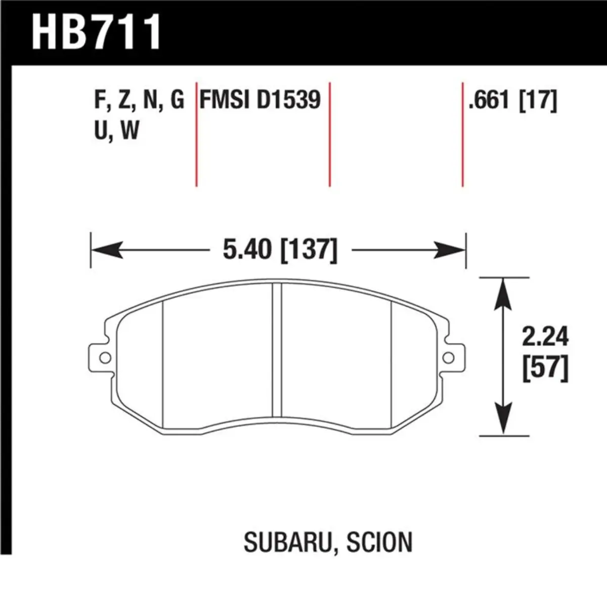 Hawk Performance Gr86 / Brz Hp Plus Brake Pads (Non-Brembo) 2