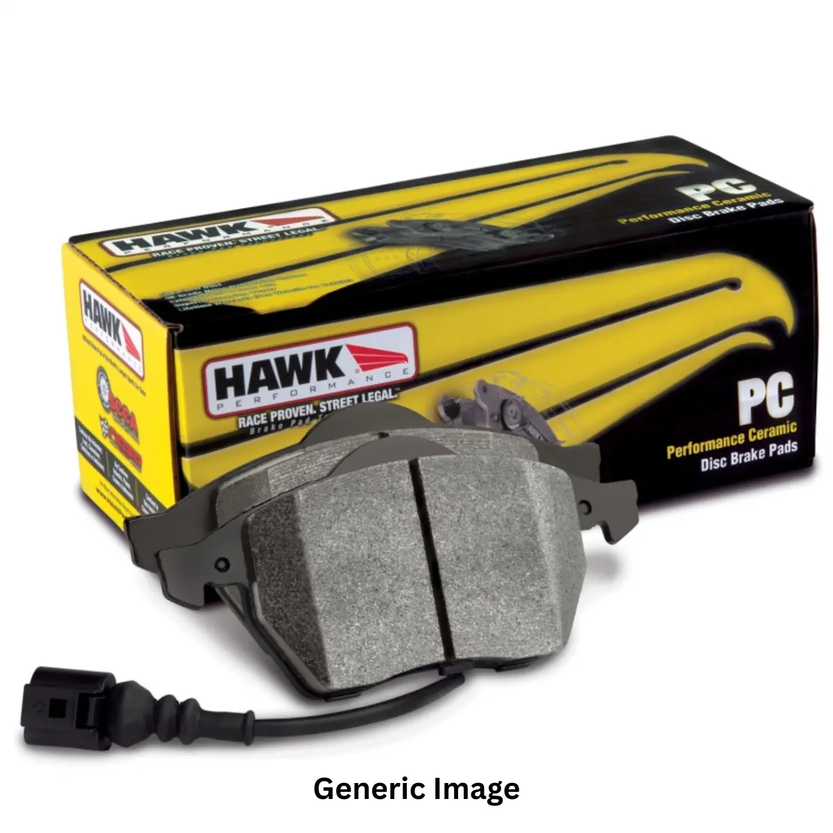Hawk Performance Gr86 / Brz Ceramic Brake Pads (Non-Brembo) 1
