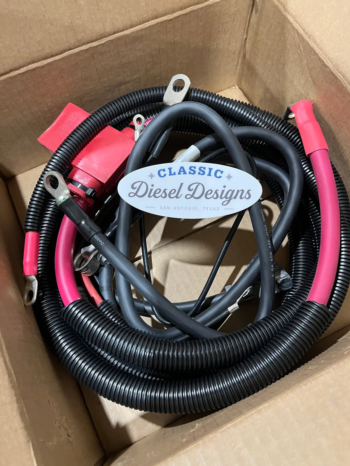 6.9/7.3 Idi Oem Replacement Battery Cables 2
