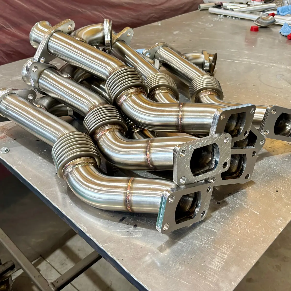 6.9/7.3 Idi One Piece Stainless Bellowed Up-Pipe For Factory Turbo (Ats 093) Idi Turbo Kits 3