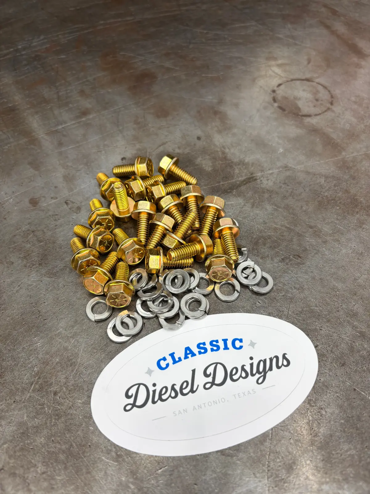 Cdd 6.9/7.3 Idi Oil Pan Hardware Kit 1