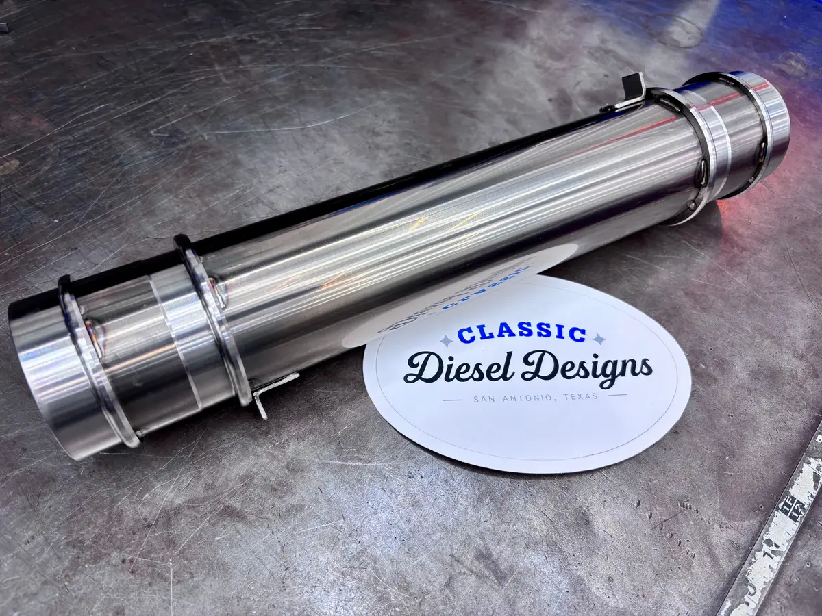 Cdd 7.3 Psd Stainless Steel Oil Cooler (94-03) 1