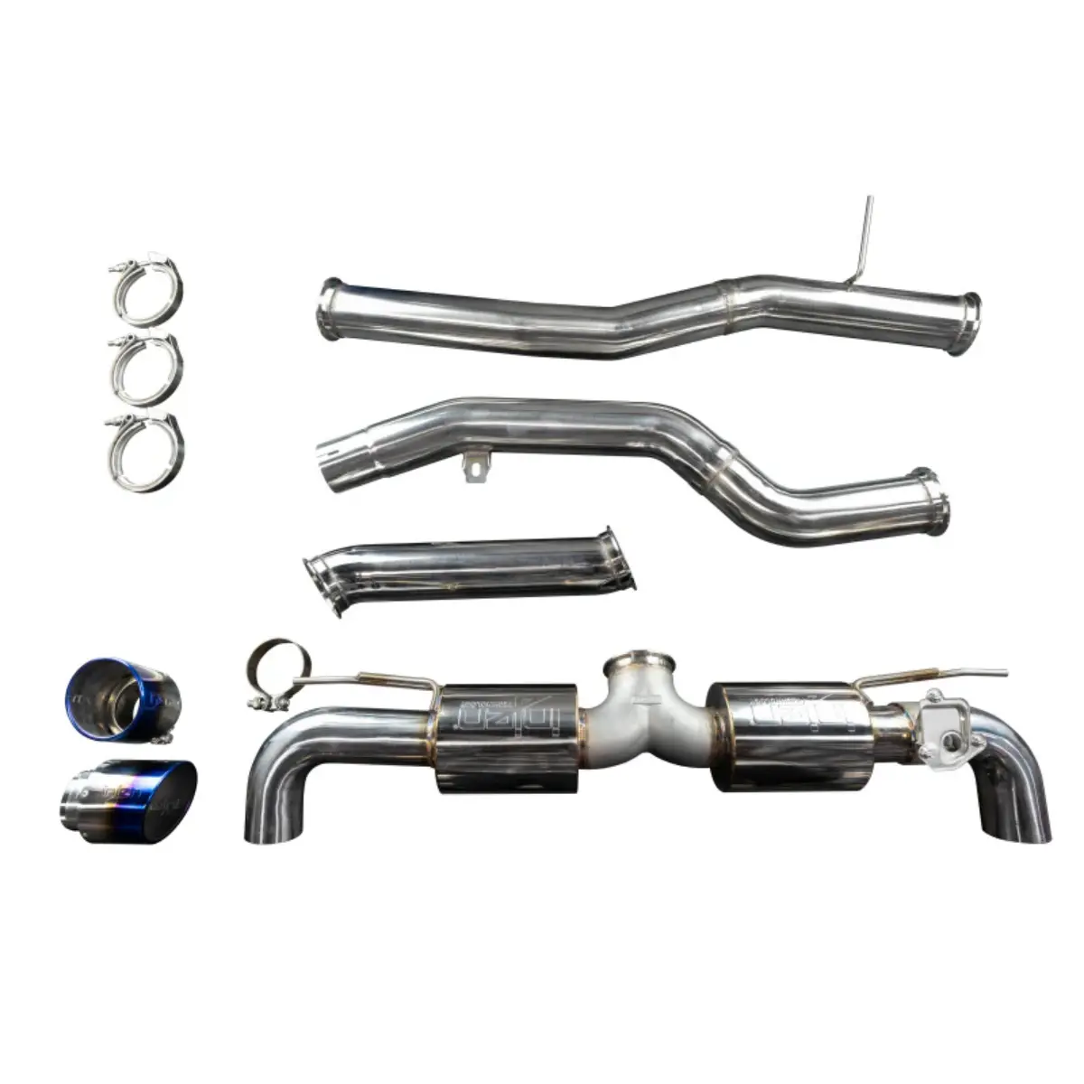 Injen Gr Supra B58 Ss Cat-Back Exhaust W/ Burnt Tips 1