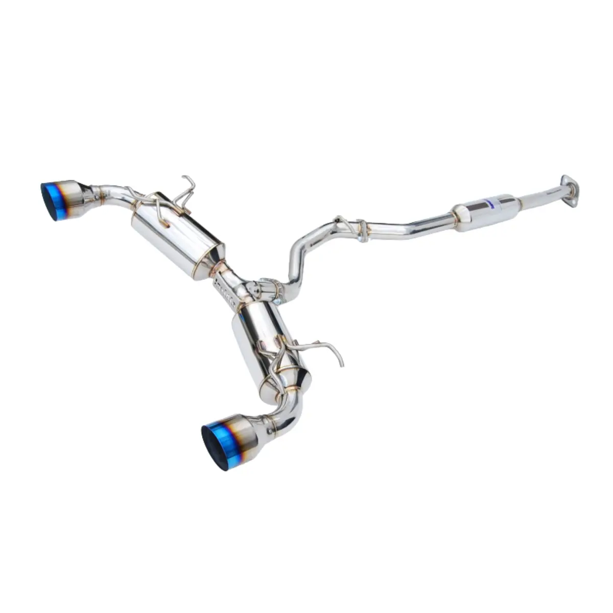 Invidia Gr86 / Brz N2 Cat-Back Exhaust W/Titanium Burnt Tips 2