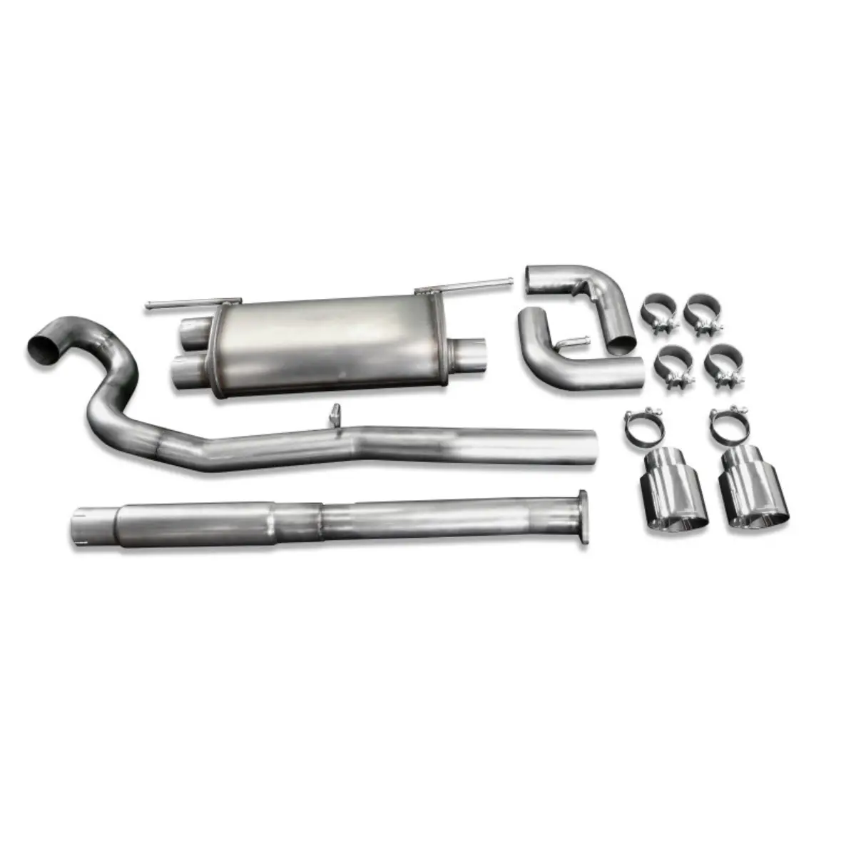 Jba Gr86 / Brz Cat-Back Exhaust W/4In Tips 2