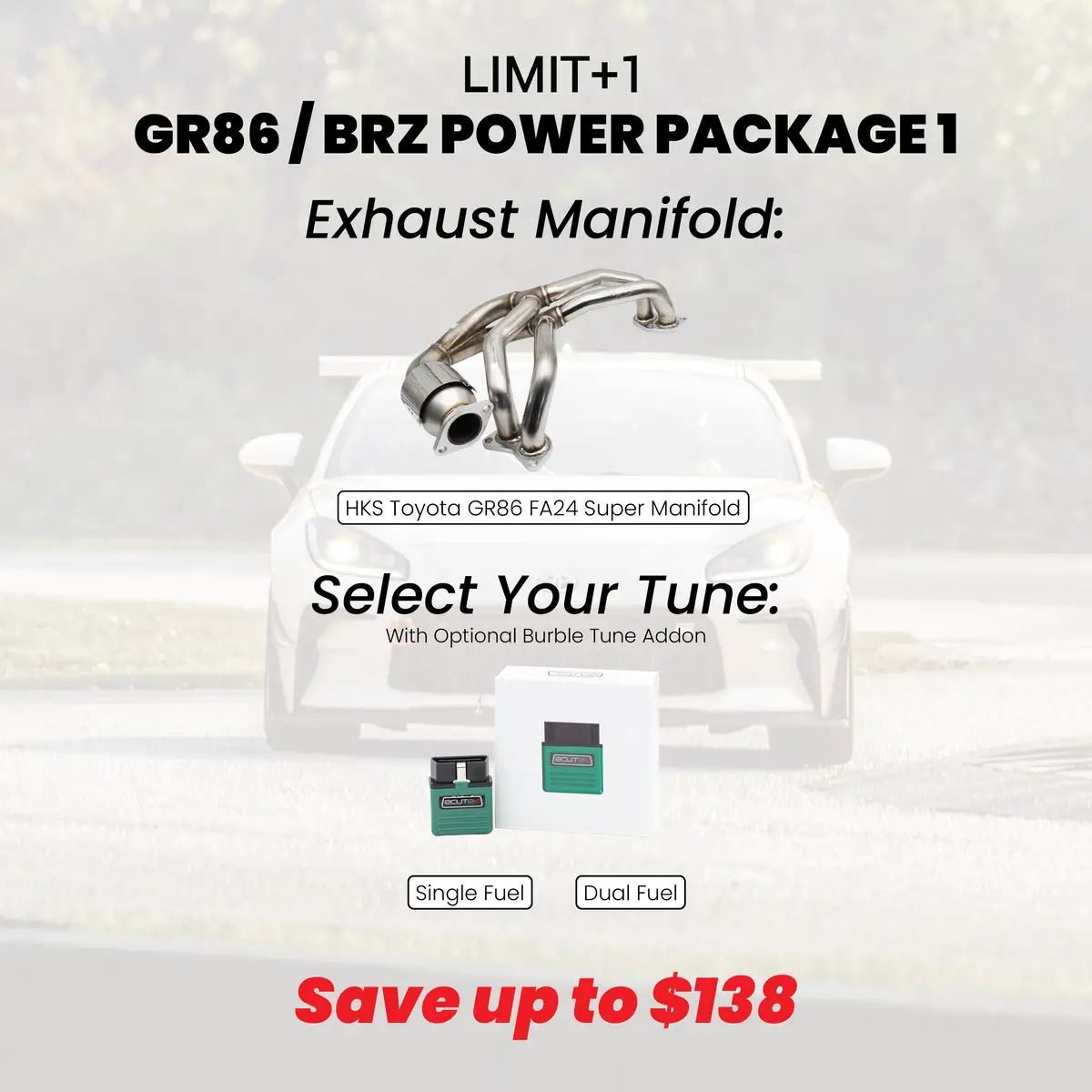 Limit+1 Gr86 / Brz Power Package 1 1