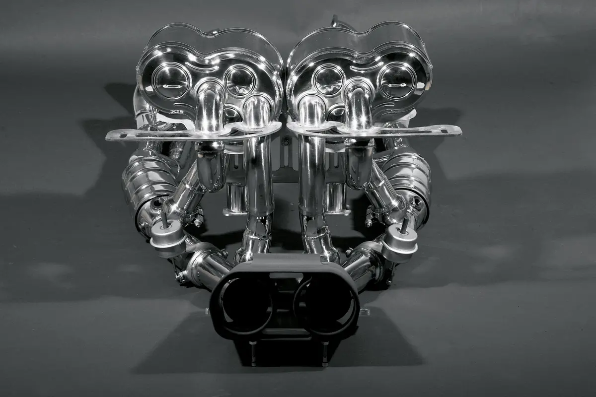 Capristo Racing Valved Exhaust W/ Headers + Sport Cats + Ceramic Coated Tips - Lamborghini Murcielago Lp640 1