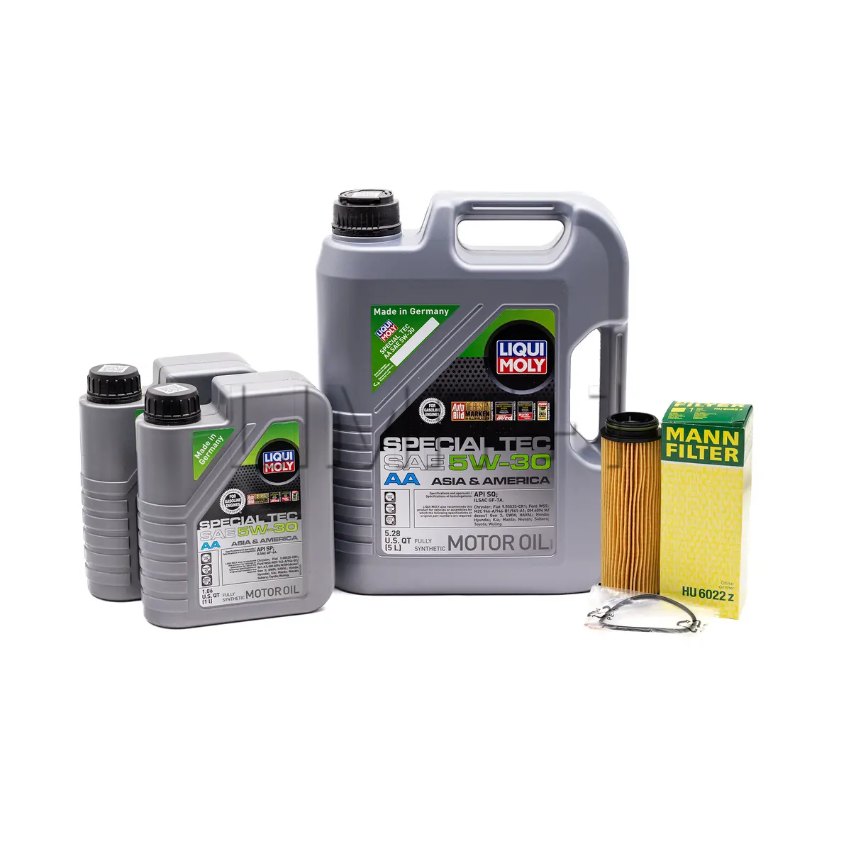 Liqui Moly Gr Supra Special Tec 5W-30 Full Synthetic Oil Change Kit W/ Oe Filter (Spirited Driving) 2