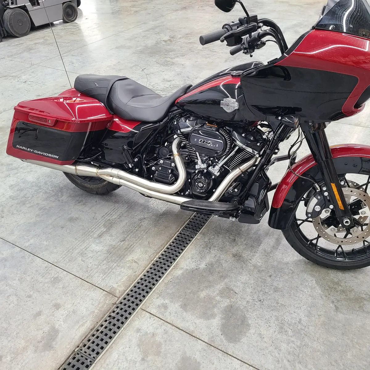 Harley Davidson Full Length 2-1 Touring Bagger Exhaust 2017+ M8 107 114 117 2