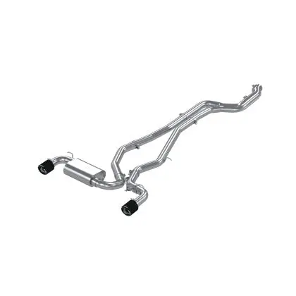 Mbrp Toyota Gr Supra B58 3In Catback Dual Rear Carbon Fiber Tips 1