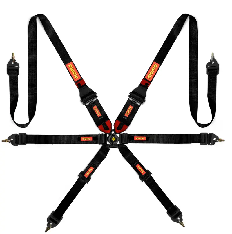 Momo Racing Sr6 6-Point Harness - (Fia 8853-2016) 1