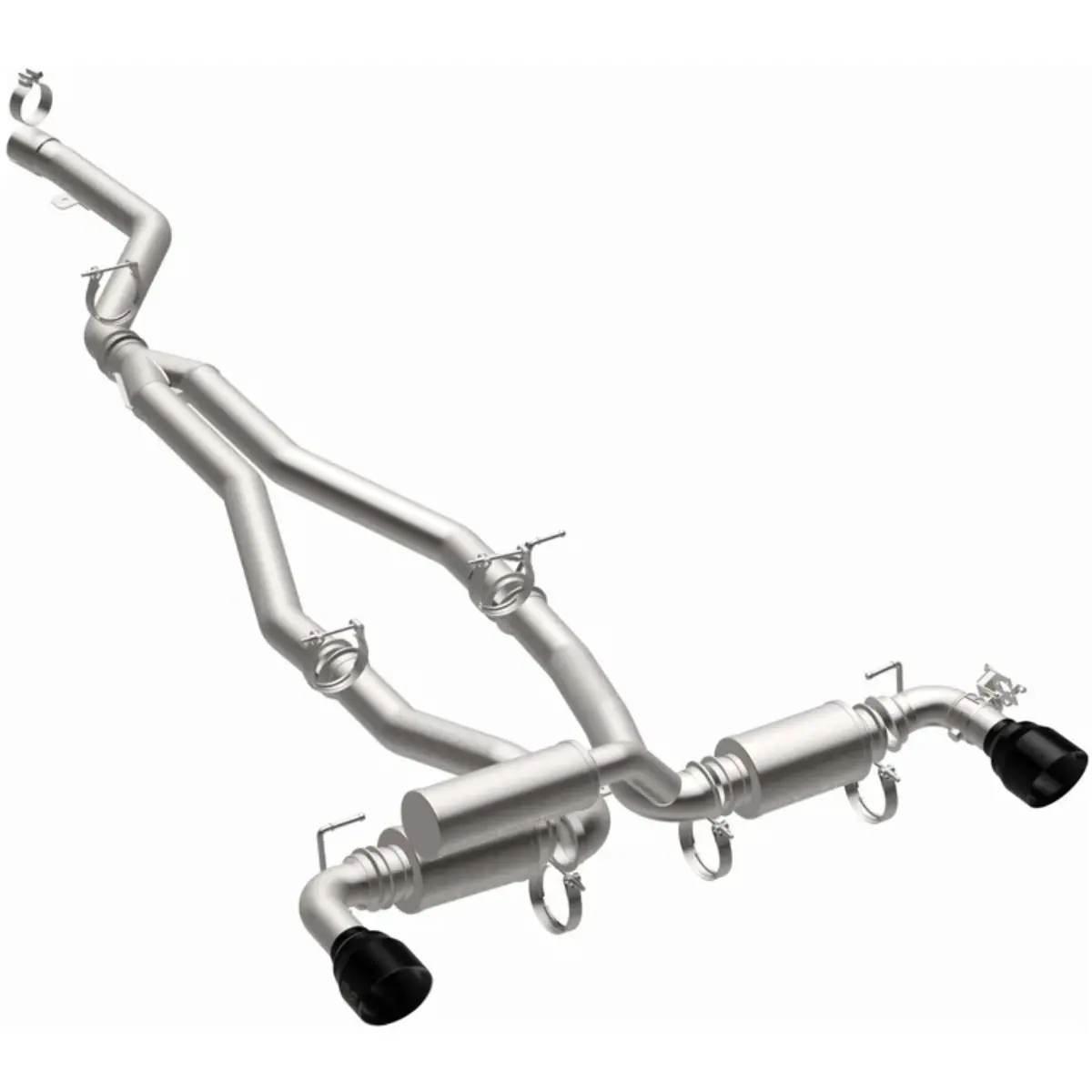 Magnaflow Gr Supra B58 Speq Series Cat-Back Performance Exhaust System W/ Black Chrome Tips 1