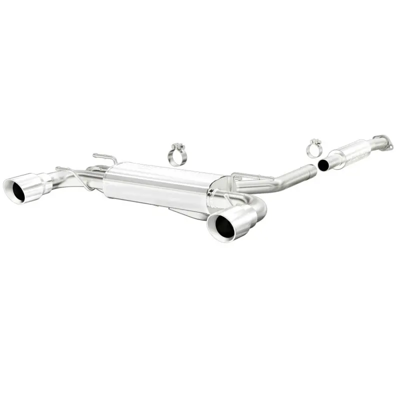 Magnaflow Gr86 / Brz Dual Split Rear Exit Stainless Cat Back Performance Exhaust 1