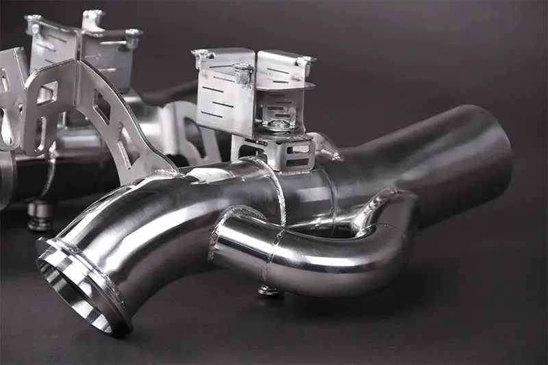 Capristo Valved Exhaust + Wicrom Tips - Maserati Mc20/Mcpura 2