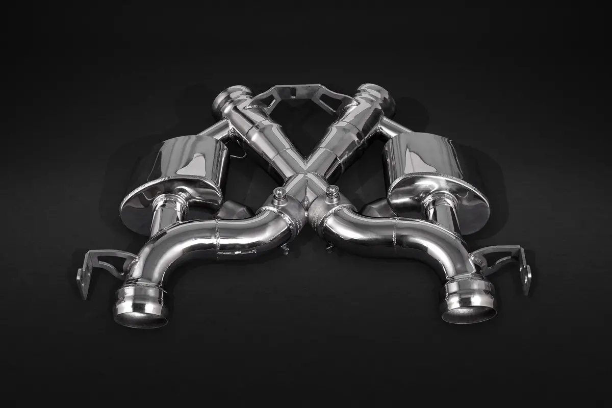 Capristo Valved Exhaust + Carbon Tips (Ces3) - Mclaren 675Lt 3