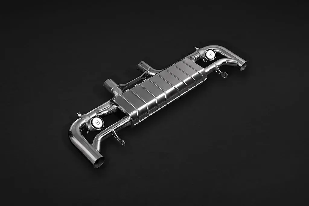 Capristo Valved Exhaust W Mid-Pipes (Ces3) - Mercedes Amg Glc63/ S (X253) 1