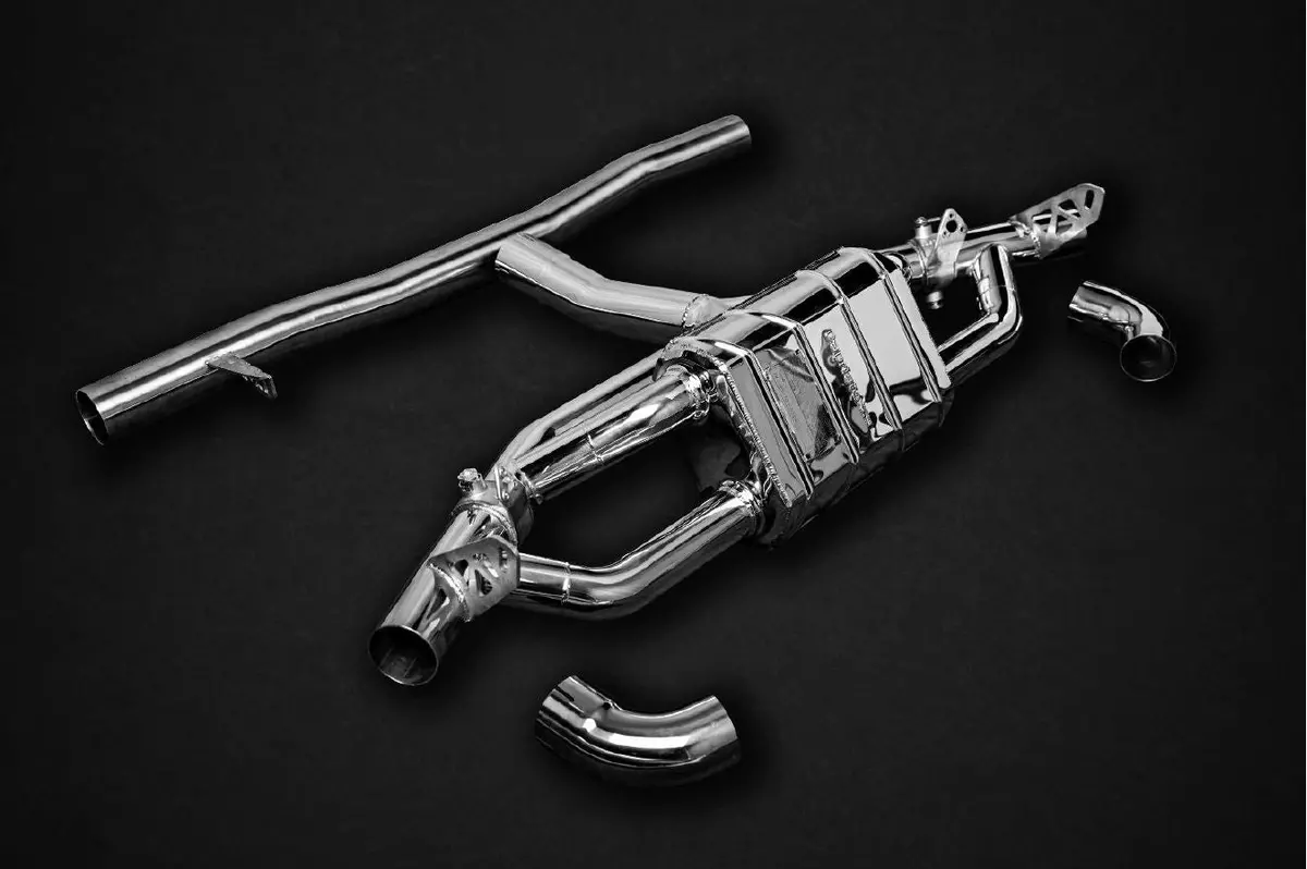 Capristo Valved Exhaust + Mid-Pipes (Ces3) - Mercedes Amg A35 (W177) 1