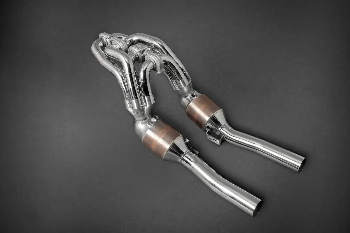 Capristo Headers + Primary + Post Cat Spares - Mercedes Amg C63/C63 Black Series (W204) 1