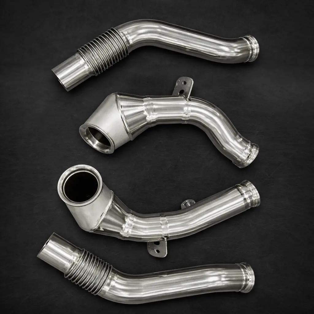 Capristo Cat Spare Downpipes - Mercedes Amg G63 (W463a) 1