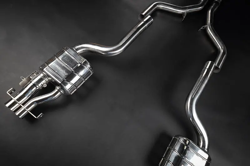 Capristo Valved Exhaust + Mid-Pipes (Oe Actuators) - Mercedes-Benz S63 E-Performance (W223) 2