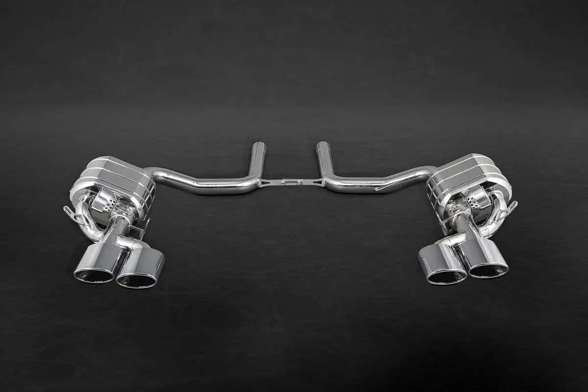 Capristo Valved Exhaust + Mid-Pipes (Ces3) - Mercedes Amg C63 (W204) 1