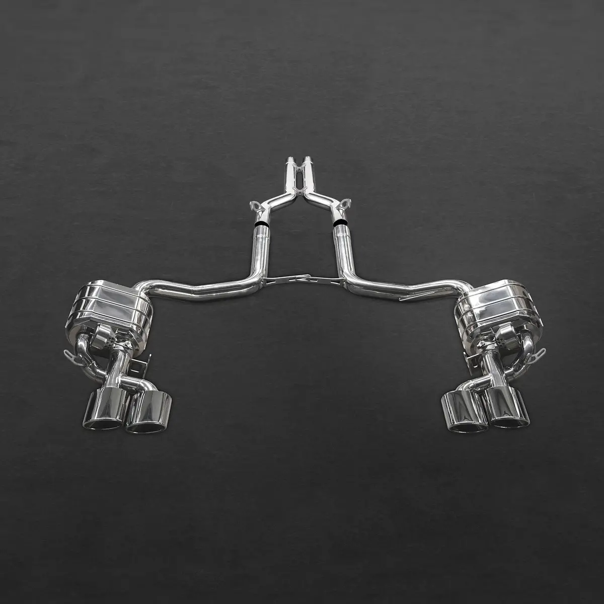 Capristo Valved Exhaust + Mid-Pipes (Ces3) - Mercedes Amg C63 (W204) 2