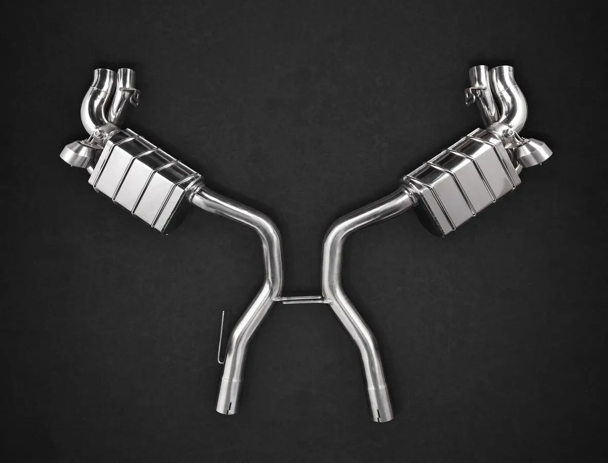 Capristo Valved Exhaust + Mid-Pipes (Ces3) - Mercedes Amg S65 (C217) 1