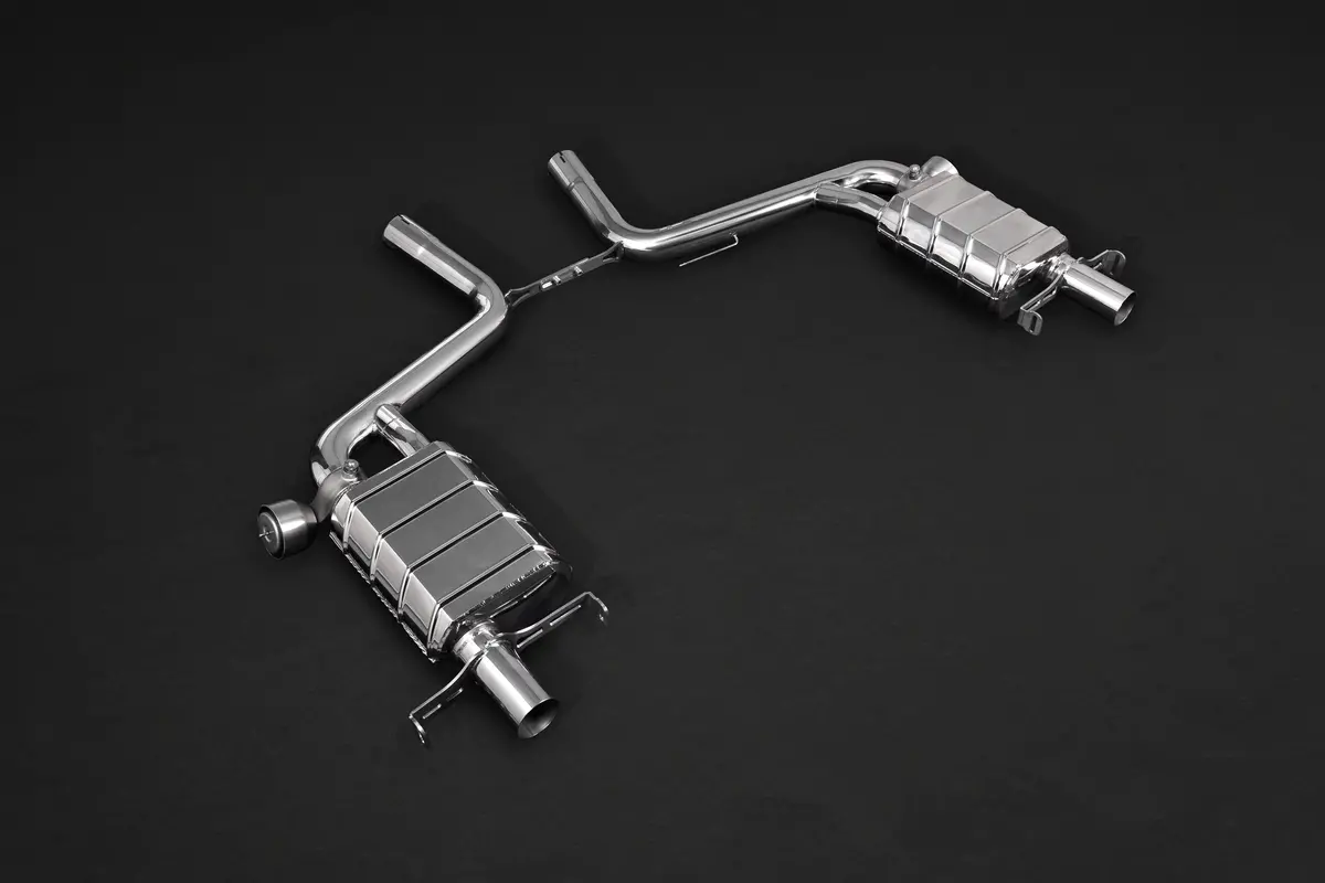Capristo Valved Exhaust + Mid-Pipes (Ces3) - Mercedes Amg W222 S63/ 550/ 500 1