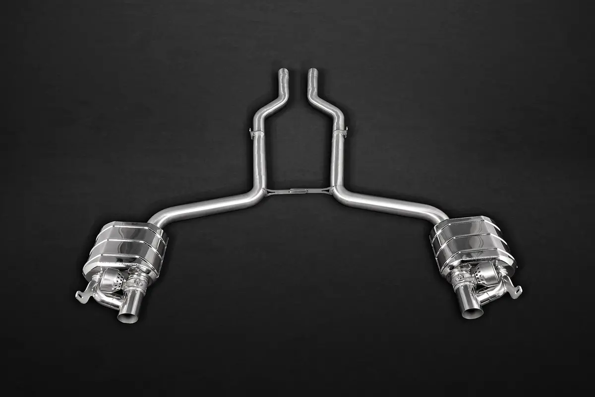 Capristo Valved Exhaust + Mid-Pipes (Ces3) - Mercedes Amg Sl550/ 500 (R231) 1