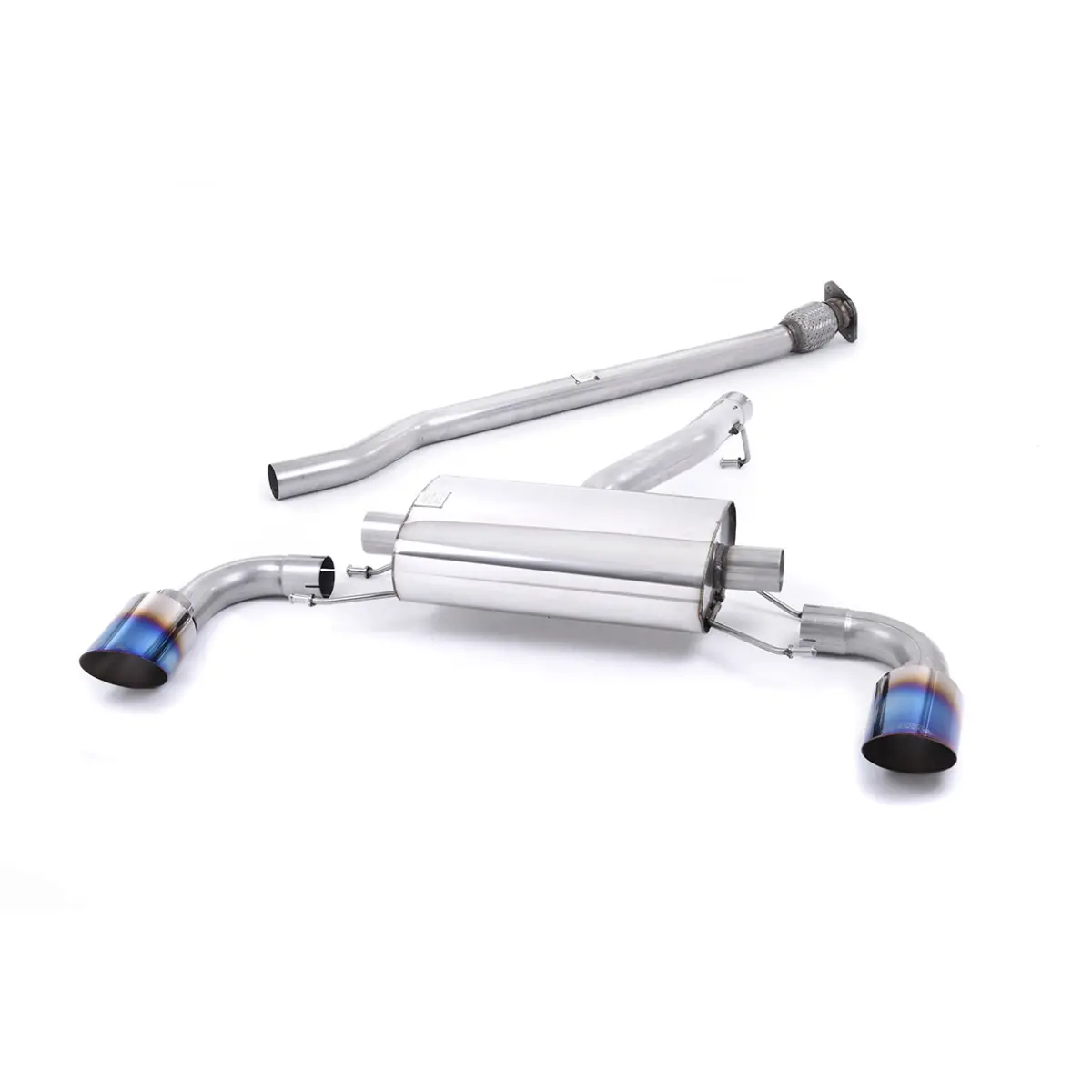 Milltek Gr86 Non-Resonated (Louder) Secondary Cat Back Exhaust 2