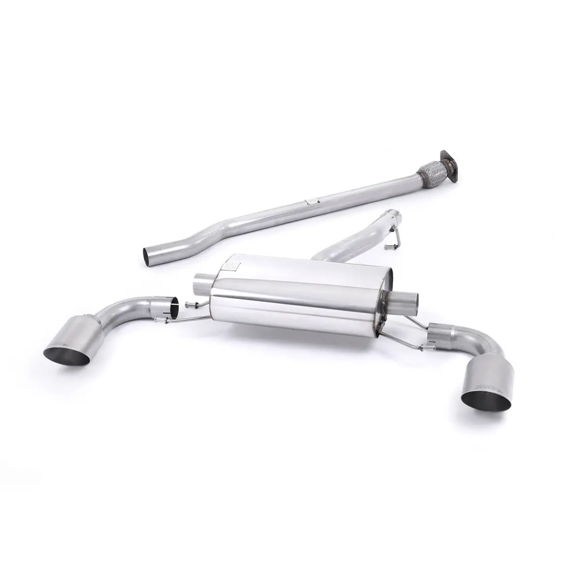 Milltek Gr86 Non-Resonated (Louder) Secondary Cat Back Exhaust 4