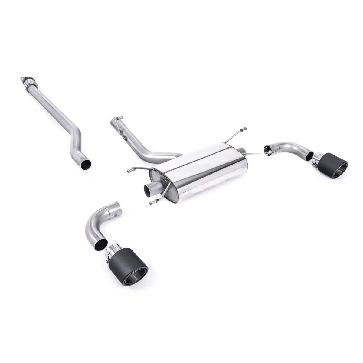 Milltek Gr86 Non-Resonated (Louder) Secondary Cat Back Exhaust 5